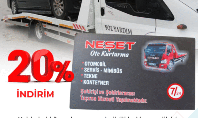 NEŞET OTO KURTARMA: %20 İNDİRİMLE YOL YARDIMINIZDAYIZ!