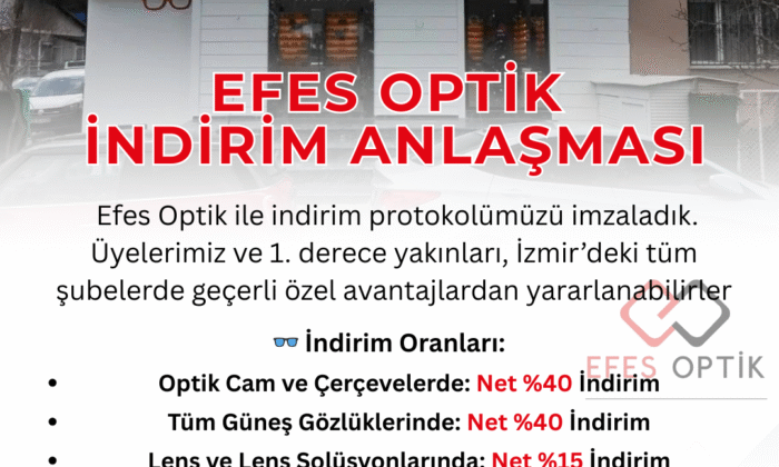 EFES OPTİK İNDİRİM ANLAŞMASI