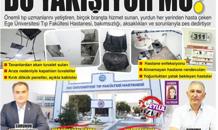 Ege üniversitesine bu yakışıyor mu ?