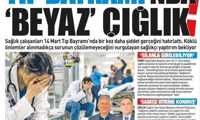 Tıp Bayramı’nda Beyaz Çığlık