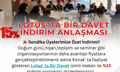 LOTUS’TA BİR DAVET İNDİRİM ANLAŞMASI