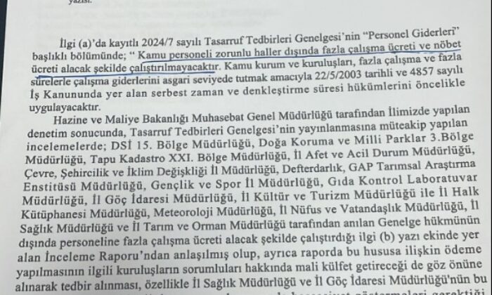 Fazla çalışma ve nöbet ücreti yerine öncelikle izin kullandırılması