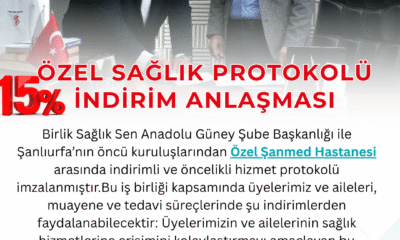 Özel Şanmed Hastanesi İndirim Anlaşması