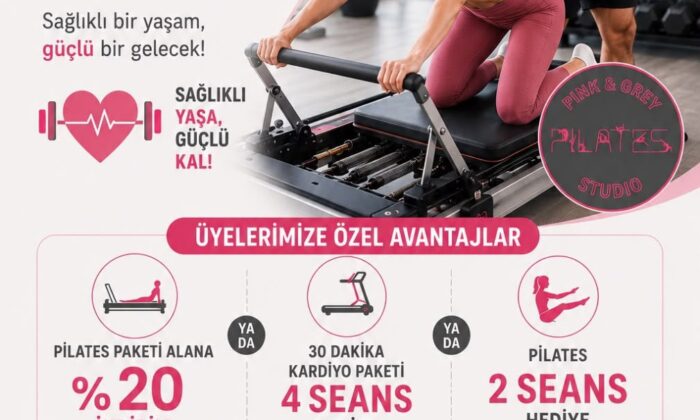 Pink & Grey Pilates ‘den Üyelerimize İndirim
