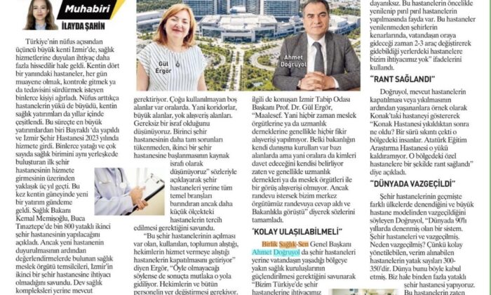 Şehir hastaneleri kent sağlığına yanlış tedavi